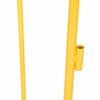 Vestil YELLOW BARRIER 48" W/WHEELED FEET PRAIL-48-Y-WW